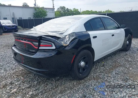 2023 Dodge Charger Police Rwd from USA, damaged, VIN 2C3CDXAT6PH651498